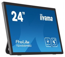 iiyama touch IPS monitor 23.8 T2455MSC-B1, 1920x1080, 16:9, 350cd/m2, 5ms, HDMI/DP/2xUSB, hangszóró, webkamera Iroda és számítástechnika - Monitor - Monitor - 483416