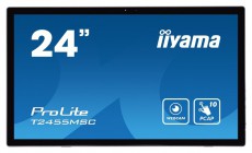 iiyama touch IPS monitor 23.8 T2455MSC-B1, 1920x1080, 16:9, 350cd/m2, 5ms, HDMI/DP/2xUSB, hangszóró, webkamera Iroda és számítástechnika - Monitor - Monitor - 483416