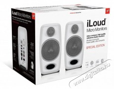 IK Multimedia iLoud Micro Monitor - White Special Edition Audio-Video / Hifi / Multimédia - Hangfal - Hangfalszett - Hangfalszett - 522116