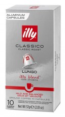 ILLY NCC Lungo Classic Nespresso kompatibilis 10 db kávékapszula Konyhai termékek - Kávéfőző / kávéörlő / kiegészítő - Kávé kapszula / pod / szemes / őrölt kávé - 405272