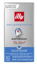 ILLY NCC Espresso Decaffeinato koffeinmentes 10 db kávékapszula Konyhai termékek - Kávéfőző / kávéörlő / kiegészítő - Kávé kapszula / pod / szemes / őrölt kávé - 408222