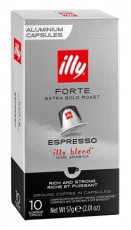 ILLY NCC Espresso Forte Nespresso kompatibilis 10 db kávékapszula Konyhai termékek - Kávéfőző / kávéörlő / kiegészítő - Kávé kapszula / pod / szemes / őrölt kávé - 406568