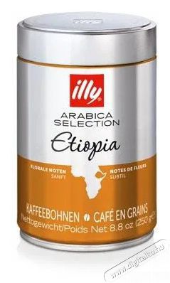 ILLY ETIOPIA, szemes, 250g Konyhai term&eacute;kek - K&aacute;v&eacute;főző / k&aacute;v&eacute;&ouml;rlő / kieg&eacute;sz&iacute;tő - K&aacute;v&eacute; kapszula / pod / szemes / őr&ouml;lt k&aacute;v&eacute; - 503700