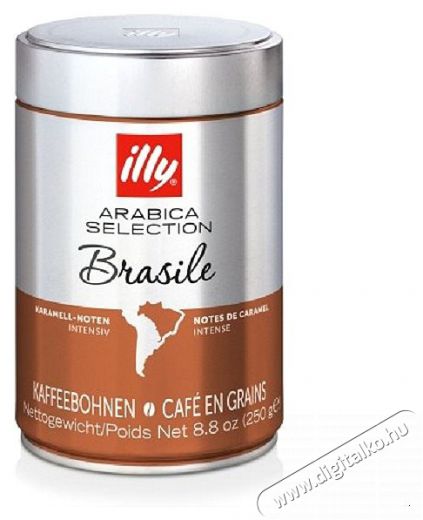 ILLY BRAZIL, szemes, 250g Konyhai termékek - Kávéfőző / kávéörlő / kiegészítő - Kávé kapszula / pod / szemes / őrölt kávé - 503708