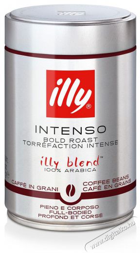 ILLY INTENSO, szemes, 250g Konyhai termékek - Kávéfőző / kávéörlő / kiegészítő - Kávé kapszula / pod / szemes / őrölt kávé - 503716