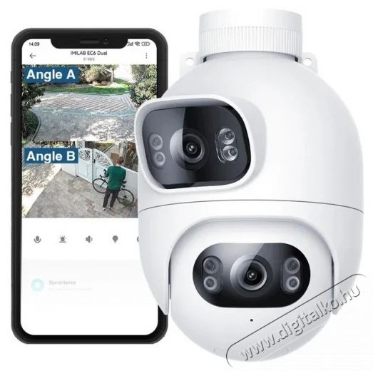 IMILAB EC6 Dual IP kamera H&aacute;ztart&aacute;s / Otthon / K&uuml;lt&eacute;r - Biztons&aacute;gtechnika - Biztons&aacute;gi kamera - 532624