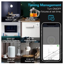 IMMAX NEO Konnektor, belt&eacute;ri, f&ouml;ldelt, E t&iacute;pus, 1&times; USB, 1&times; USB-C, PD 20 W, Zigbee H&aacute;ztart&aacute;s / Otthon / K&uuml;lt&eacute;r - Okos otthon - Okos konnektor - 508174