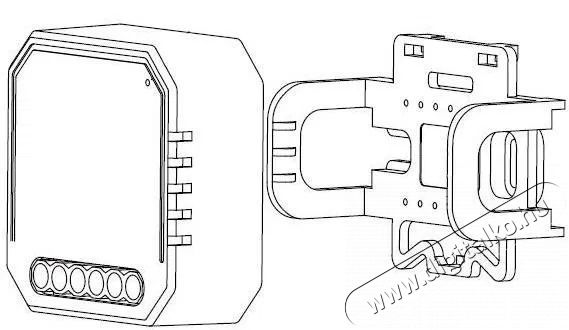 IMMAX NEO intelligens vez&eacute;rlő teljes&iacute;tm&eacute;nym&eacute;r&eacute;ssel V6 1 gombos Zigbee 3.0 V6 H&aacute;ztart&aacute;s / Otthon / K&uuml;lt&eacute;r - Okos otthon - Kieg&eacute;sz&iacute;tő - 522119