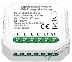 IMMAX NEO intelligens vez&eacute;rlő teljes&iacute;tm&eacute;nym&eacute;r&eacute;ssel V6 1 gombos Zigbee 3.0 V6 H&aacute;ztart&aacute;s / Otthon / K&uuml;lt&eacute;r - Okos otthon - Kieg&eacute;sz&iacute;tő - 522119