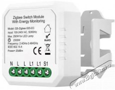 IMMAX NEO intelligens vez&eacute;rlő teljes&iacute;tm&eacute;nym&eacute;r&eacute;ssel V6 1 gombos Zigbee 3.0 V6 H&aacute;ztart&aacute;s / Otthon / K&uuml;lt&eacute;r - Okos otthon - Kieg&eacute;sz&iacute;tő - 522119