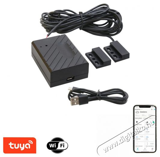 IMMAX NEO LITE Smart Garázskapu és automata kapu vezérlő, WiFi Háztartás / Otthon / Kültér - Okos otthon - Kiegészítő - 522123