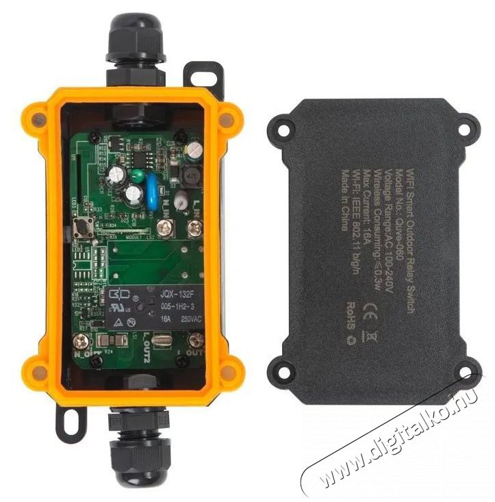 IMMAX NEO LITE Smart k&uuml;lt&eacute;ri kapcsol&oacute; 16 A, IP68, WiFi H&aacute;ztart&aacute;s / Otthon / K&uuml;lt&eacute;r - Okos otthon - Kieg&eacute;sz&iacute;tő - 522127