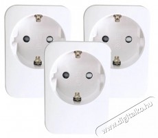 IMMAX NEO LITE Smart szett 3x beltéri aljzat v2 tű nélkül, E típusú, WiFi Háztartás / Otthon / Kültér - Okos otthon - Okos konnektor - 522128
