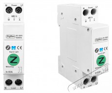 IMMAX NEO Smart egyfázisú elektronikus biztosíték, 1-63 A, fogyasztásmérés, Zigbee 3.0 Háztartás / Otthon / Kültér - Okos otthon - Kiegészítő - 522138