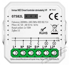 IMMAX NEO Smart V9 dimmelhető, 2 gombos, Zigbee 3.0 Háztartás / Otthon / Kültér - Okos otthon - Kiegészítő - 522143