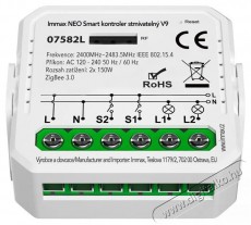 IMMAX NEO Smart V9 dimmelhető, 2 gombos, Zigbee 3.0 Háztartás / Otthon / Kültér - Okos otthon - Kiegészítő - 522143