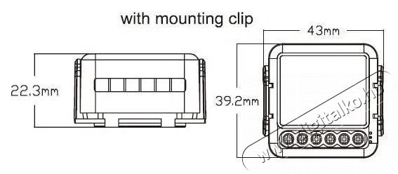 IMMAX NEO Smart vez&eacute;rlő (L) V8, 2 gombos, Zigbee 3.0 H&aacute;ztart&aacute;s / Otthon / K&uuml;lt&eacute;r - Okos otthon - Kieg&eacute;sz&iacute;tő - 522145