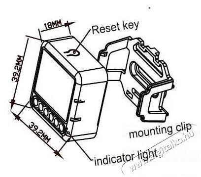 IMMAX NEO Smart vez&eacute;rlő (L) V8, 2 gombos, Zigbee 3.0 H&aacute;ztart&aacute;s / Otthon / K&uuml;lt&eacute;r - Okos otthon - Kieg&eacute;sz&iacute;tő - 522145