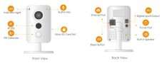 IMOU Cube beltéri, 2MP, 2,8mm(105°),H265, 25fps, IR10m, mikrofon/hangszóró, microSD, fix lencsés Wifi csempekamera Háztartás / Otthon / Kültér - Biztonságtechnika - Biztonsági kamera - 389979