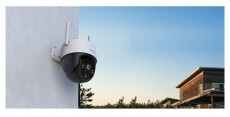 IMOU Cruiser SE, kültéri, 4MP, H265, 3,6mm(79°), IR30m, mikrofon/hangszóró, microSD, fix lencsés Wifi PT dómkamera Háztartás / Otthon / Kültér - Biztonságtechnika - Biztonsági kamera - 394278