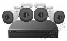 IMOU 4 db 2 MP csőkamerával, F22A +1 db NVR, N14P, IP kamera szett Háztartás / Otthon / Kültér - Biztonságtechnika - Biztonsági kamera - 390048