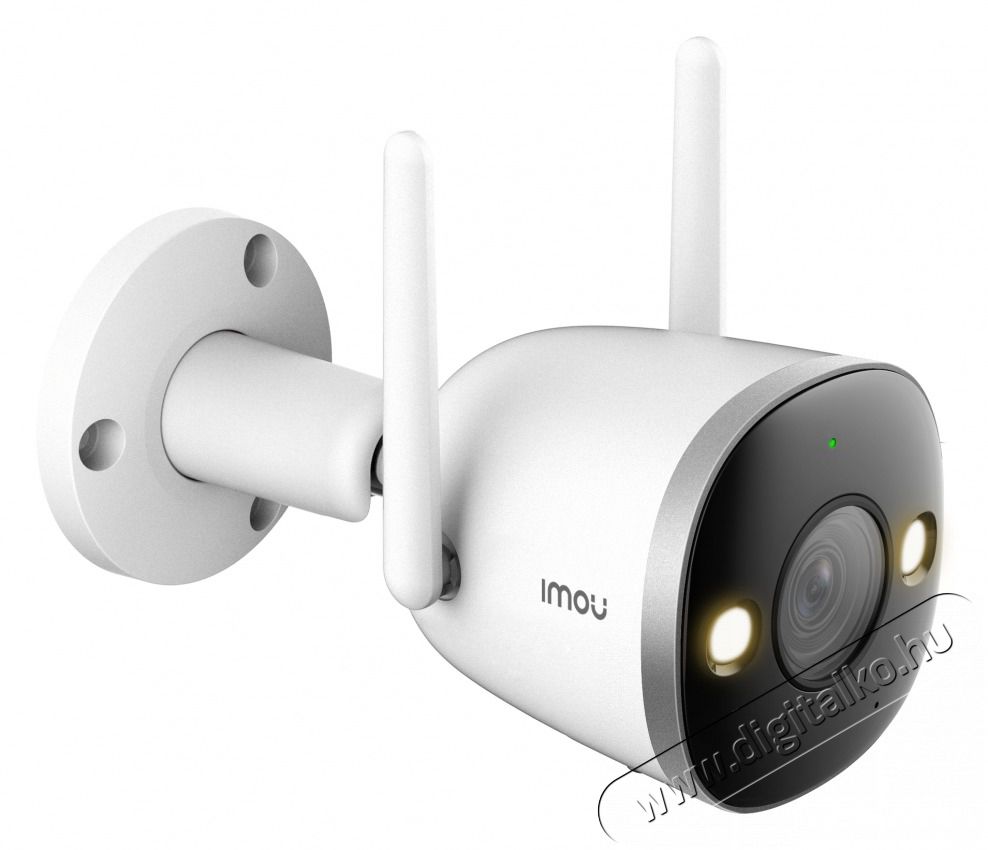 IMOU Bullet 2 Pro/2MP/2,8mm/kültéri/IP67/H265/Full-Color/SD/mikrofon/hangszóró/Active Deterrence/IP wifi csőkamera Fényképezőgép / kamera - Megfigyelő / IP kamera - 456316