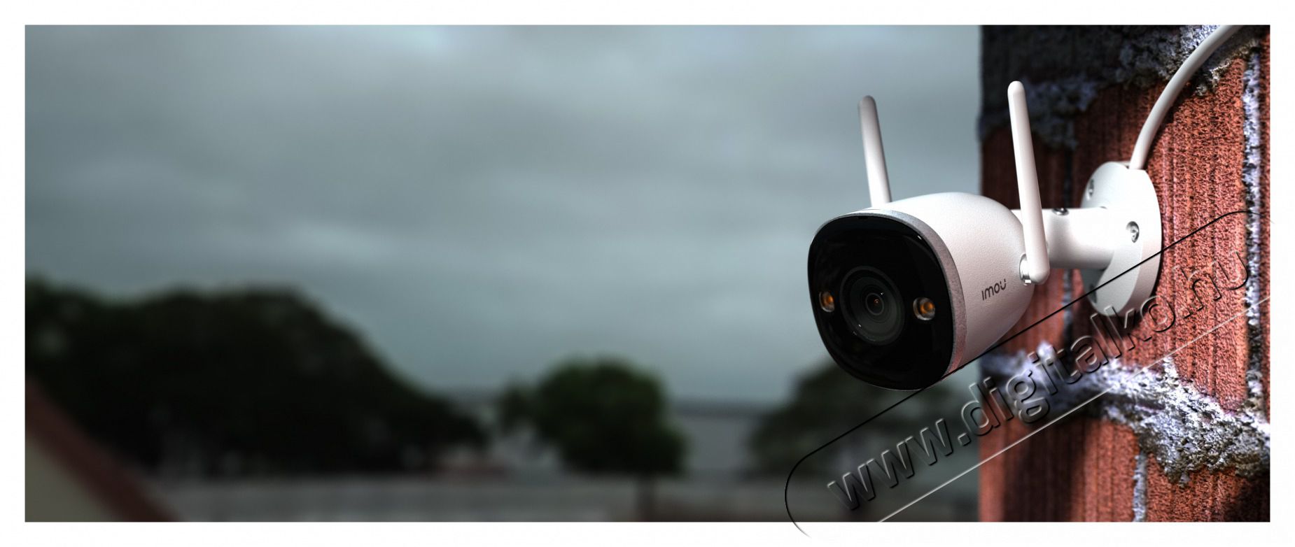 IMOU Bullet 2 Pro/2MP/2,8mm/kültéri/IP67/H265/Full-Color/SD/mikrofon/hangszóró/Active Deterrence/IP wifi csőkamera Fényképezőgép / kamera - Megfigyelő / IP kamera - 456316