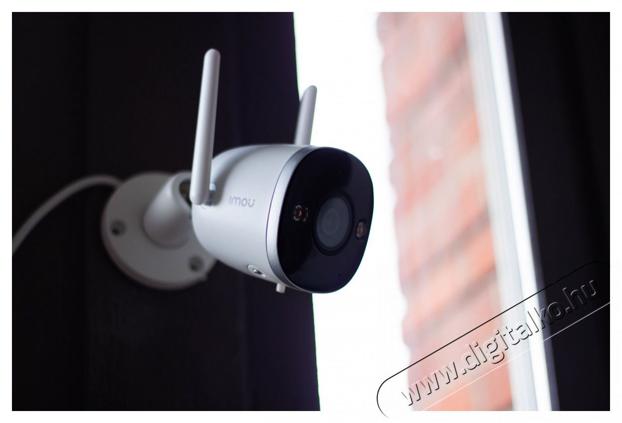 IMOU Bullet 2 Pro/4MP/2,8mm/kültéri/IP67/H265/Full-Color/SD/mikrofon/hangszóró/Active Deterrence/IP wifi csőkamera Fényképezőgép / kamera - Megfigyelő / IP kamera - 456317
