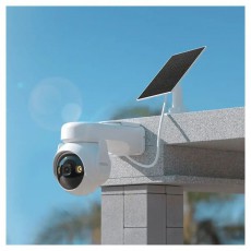 IMOU Cell PT kit lite napelemmel/3MP/3,6mm/H265/LED20m/fehér fény/SD/kétirányú hang/akkumulátoros Wifi PT kamera Háztartás / Otthon / Kültér - Biztonságtechnika - Biztonsági kamera - 508629