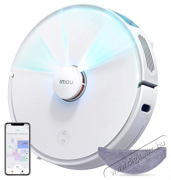 IMOU RV1C robotporsz&iacute;v&oacute;, 50 W, feh&eacute;r H&aacute;ztart&aacute;s / Otthon / K&uuml;lt&eacute;r - Porsz&iacute;v&oacute; / takar&iacute;t&oacute;g&eacute;p - Robotporsz&iacute;v&oacute; - 536899