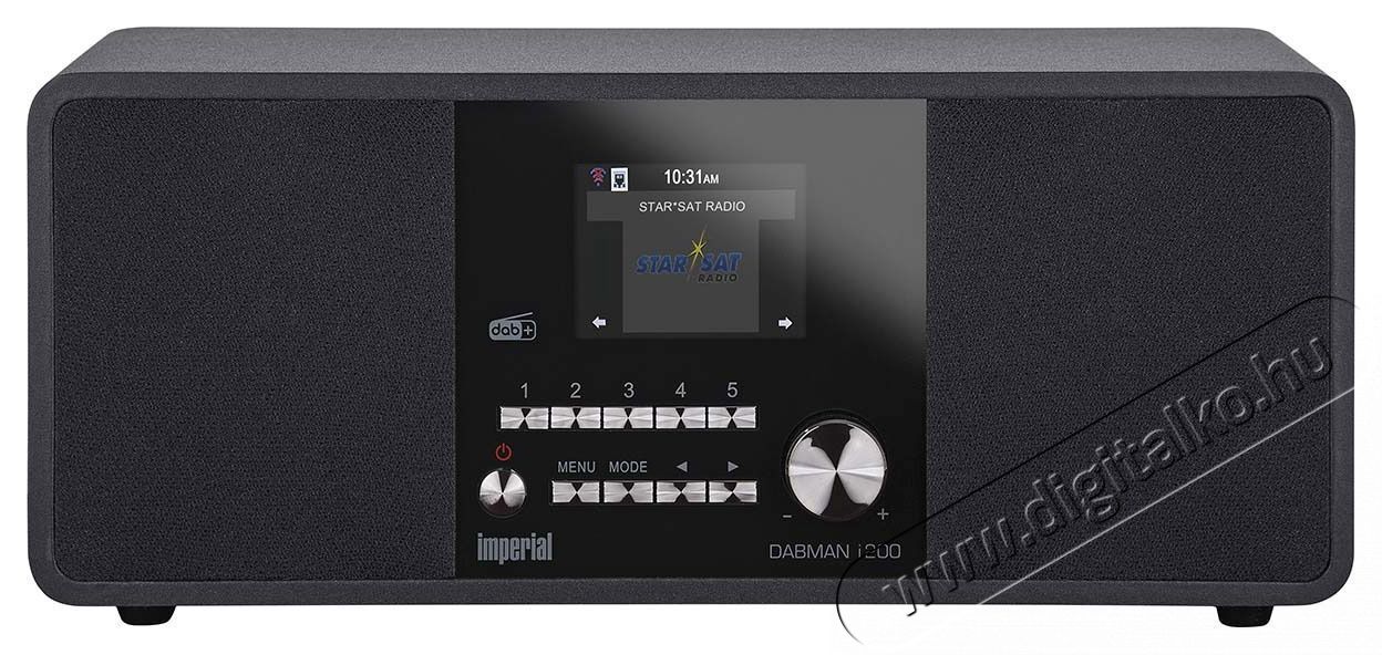 Imperial DABMAN i200 black Audio-Video / Hifi / Multim&eacute;dia - R&aacute;di&oacute; / &oacute;r&aacute;s r&aacute;di&oacute; - Hordozhat&oacute;, zseb-, t&aacute;ska r&aacute;di&oacute; - 524991