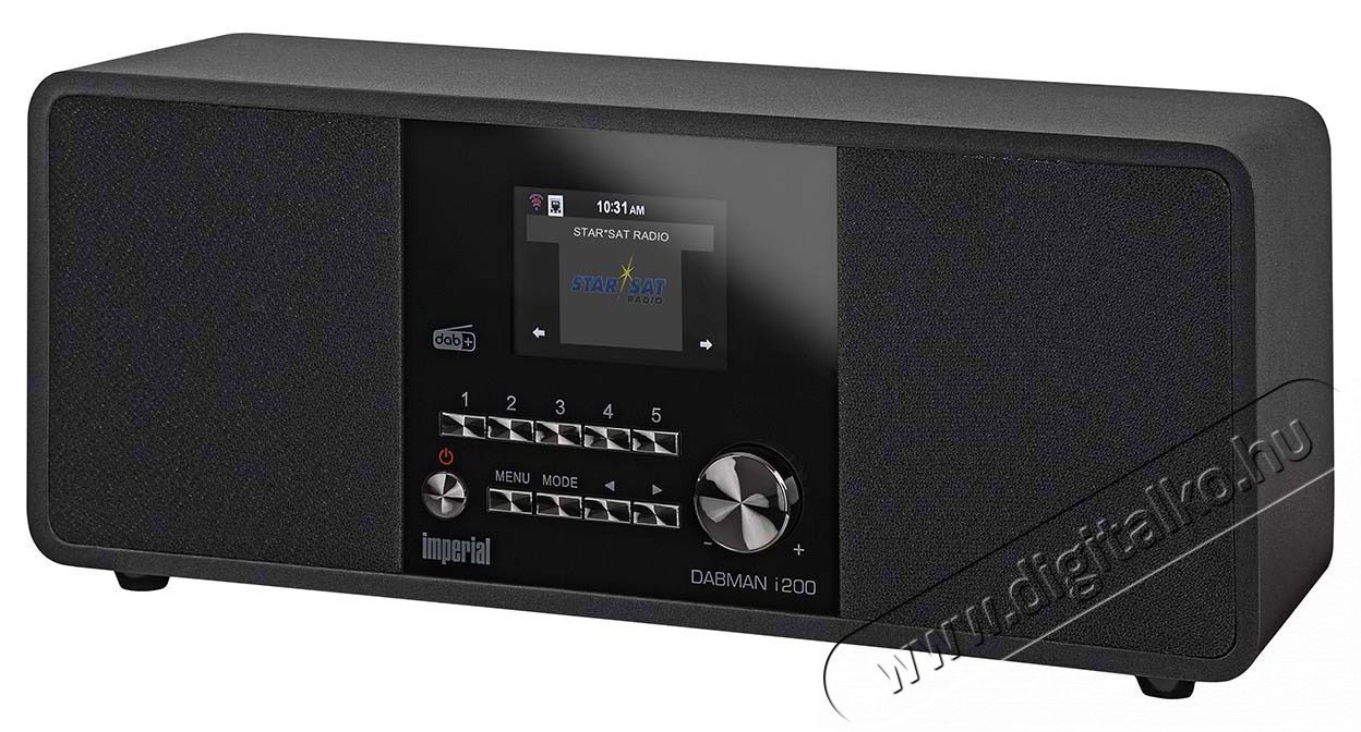 Imperial DABMAN i200 black Audio-Video / Hifi / Multim&eacute;dia - R&aacute;di&oacute; / &oacute;r&aacute;s r&aacute;di&oacute; - Hordozhat&oacute;, zseb-, t&aacute;ska r&aacute;di&oacute; - 524991