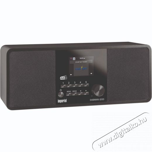 Imperial DABMAN i200 black Audio-Video / Hifi / Multim&eacute;dia - R&aacute;di&oacute; / &oacute;r&aacute;s r&aacute;di&oacute; - Hordozhat&oacute;, zseb-, t&aacute;ska r&aacute;di&oacute; - 524991