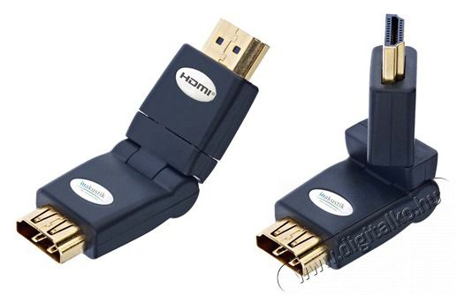 Inakustik 0045217 Premium 2x 180fokba állítható HDMI adapter Audio-Video / Hifi / Multimédia - Hangfal - Hangfalszett - Hangszóró kábel / csatlakozó - 392817