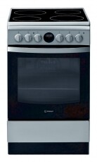 Indesit IS5V5CCX/EU kerámialapos tűzhely Konyhai termékek - Sütő-főzőlap, tűzhely (szabadonálló) - Elektromos tűzhely (szabadonálló) - 348966