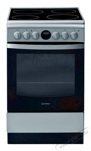 Indesit IS5V5CCX/EU kerámialapos tűzhely Konyhai termékek - Sütő-főzőlap, tűzhely (szabadonálló) - Elektromos tűzhely (szabadonálló) - 348966