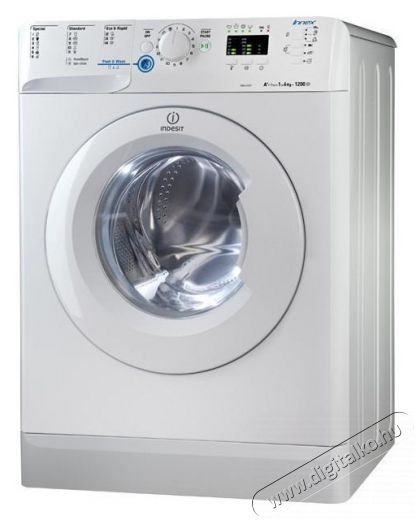 Indesit XWA 61251 W EU mosógép Háztartás / Otthon / Kültér - Mosógép / szárítógép - Elöltöltős normál (60cm-ig) mosógép - 294599