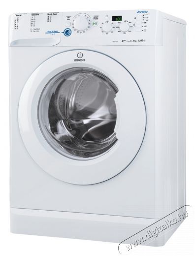 Indesit XWD 71283 W EU Mosógép Háztartás / Otthon / Kültér - Mosógép / szárítógép - Elöltöltős normál (60cm-ig) mosógép - 281144