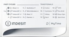 Indesit MTWE71252WKEE elöltöltős mosógép Háztartás / Otthon / Kültér - Mosógép / szárítógép - Elöltöltős normál (60cm-ig) mosógép - 365867