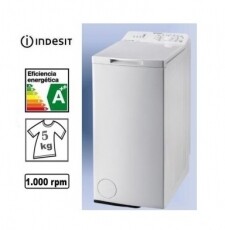 Indesit ITW D 51052 W (EU) mosógép Háztartás / Otthon / Kültér - Mosógép / szárítógép - Felültöltős mosógép - 297020