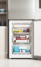 Indesit INFC8 TI21X alulfagyasztós hűtőszekrény Konyhai termékek - Hűtő, fagyasztó (szabadonálló) - Alulfagyasztós kombinált hűtő - 370466
