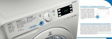 Indesit XWSA 51052 W EU.L mosógép Háztartás / Otthon / Kültér - Mosógép / szárítógép - Elöltöltős keskeny (45cm-ig) mosógép - 281141