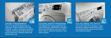 Indesit XWSA 51052 W EU.L mosógép Háztartás / Otthon / Kültér - Mosógép / szárítógép - Elöltöltős keskeny (45cm-ig) mosógép - 281141
