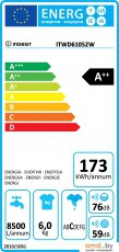 Indesit ITWD 61052 W EU mosógép Háztartás / Otthon / Kültér - Mosógép / szárítógép - Felültöltős mosógép - 289273