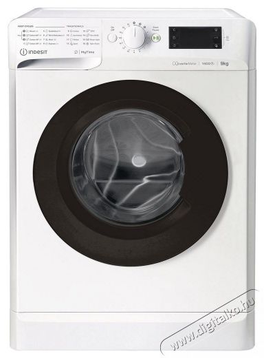Indesit MTWE 91483 WK EE elöltöltős mosógép Háztartás / Otthon / Kültér - Mosógép / szárítógép - Elöltöltős normál (60cm-ig) mosógép - 374199