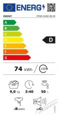 Indesit MTWE 91483 WK EE elöltöltős mosógép Háztartás / Otthon / Kültér - Mosógép / szárítógép - Elöltöltős normál (60cm-ig) mosógép - 374199