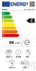 Indesit BTW L60400 EE/N felültöltős mosógép Háztartás / Otthon / Kültér - Mosógép / szárítógép - Felültöltős mosógép - 399345