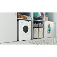 Indesit BWSA 61251 W EE N Elöltöltős mosógép Háztartás / Otthon / Kültér - Mosógép / szárítógép - Elöltöltős normál (60cm-ig) mosógép - 400055
