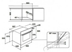 Indesit IFW 6841 JH IX Beépíthető sütő Konyhai termékek - Sütő-főzőlap, tűzhely (beépíthető) - Sütő (beépíthető) - 499764