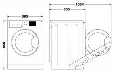 Indesit BDE 96436 EWSV EE mosó-szárítógép Háztartás / Otthon / Kültér - Mosógép / szárítógép - Mosó-szárítógép - 502609